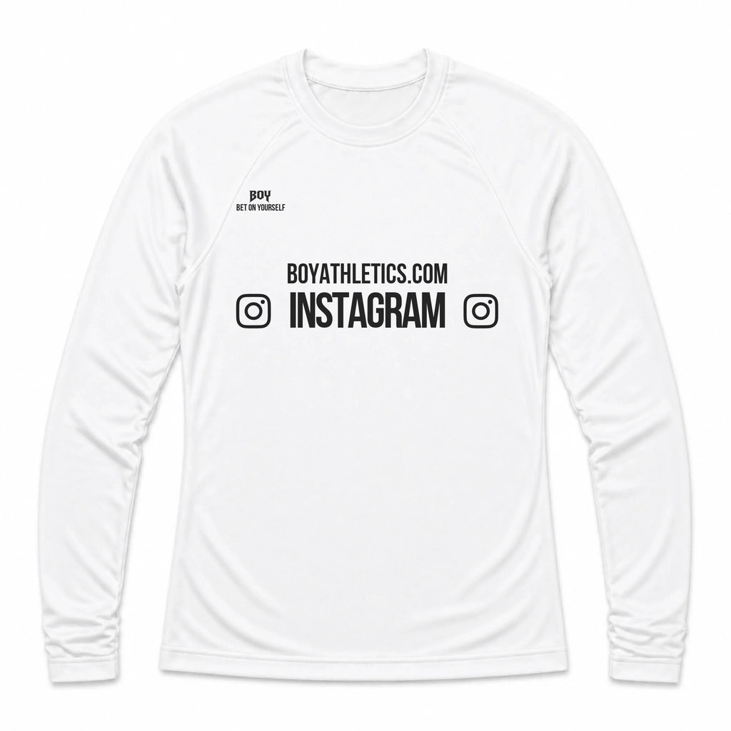 White Front Rash Guard Sleeved