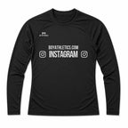 Black Front Rash Guard Sleeved